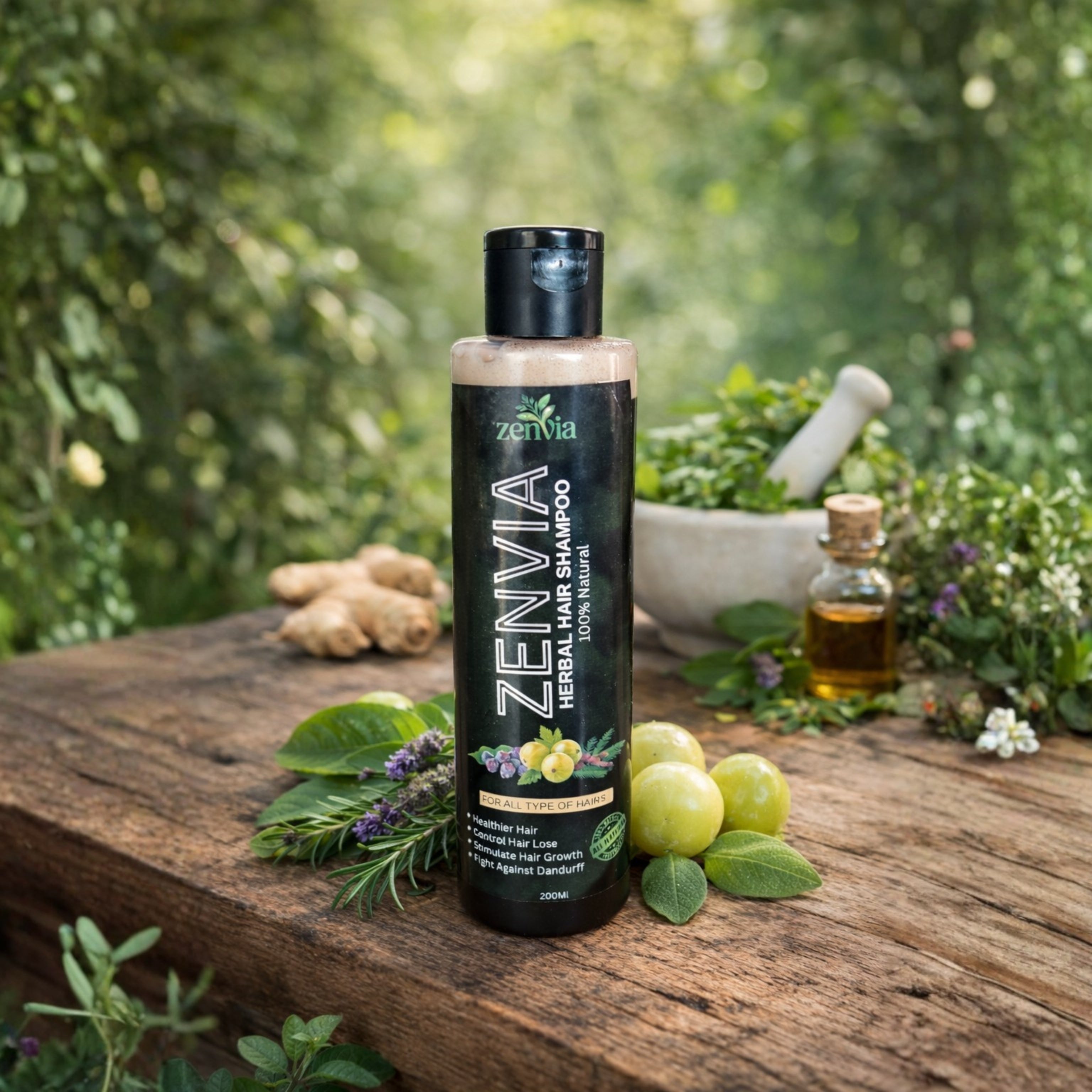 Zenvia Herbal Hair Shampoo