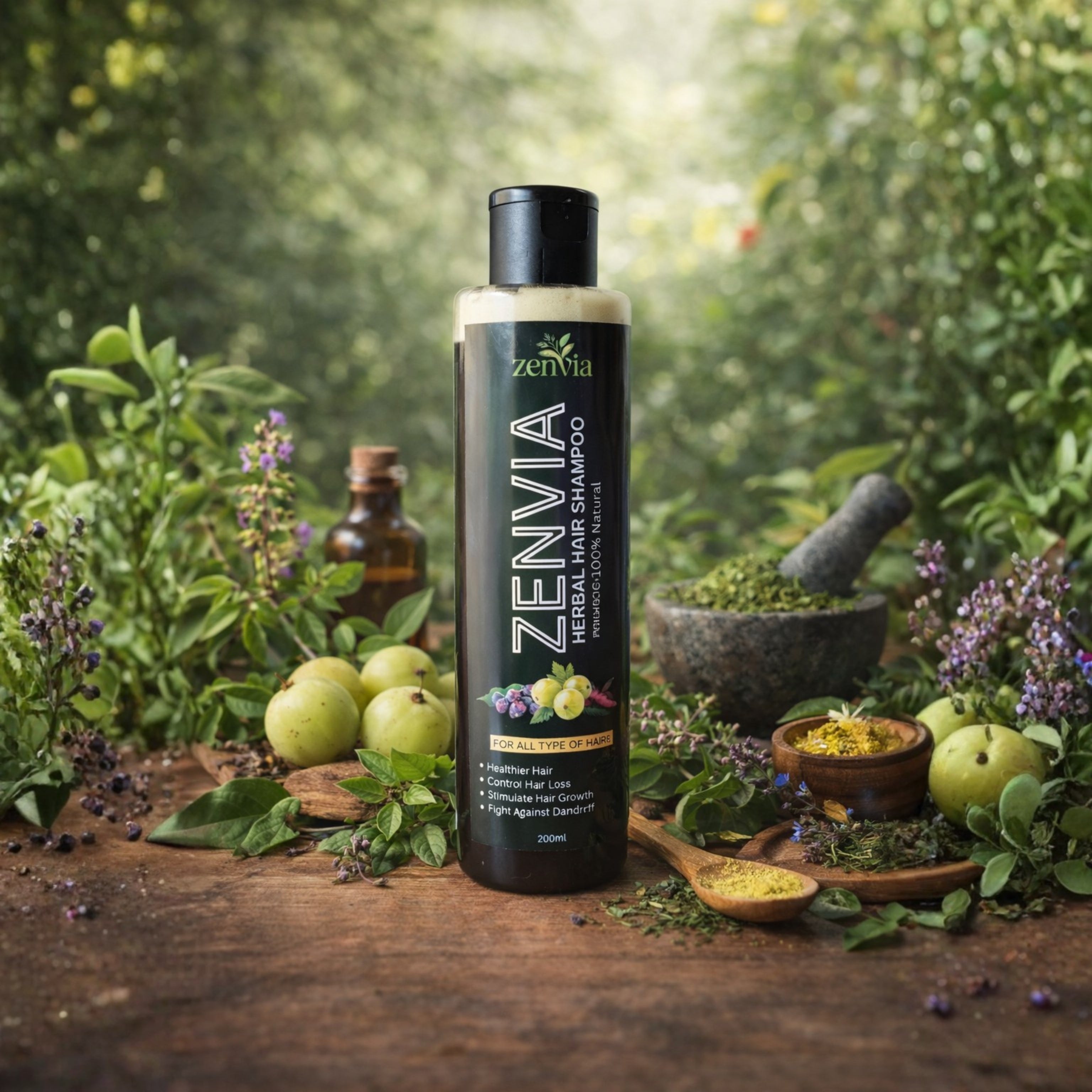 Zenvia Herbal Hair Shampoo